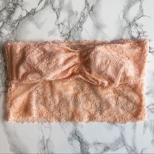 LIKE NEW - PINK Peach Bandeau Bralette
